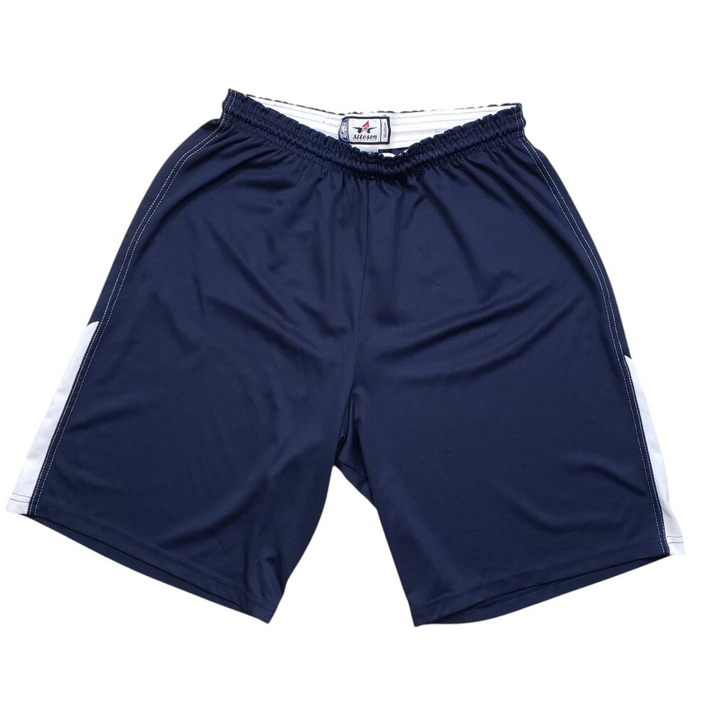 Alleson Athletic Basketball Shorts Mens Medium Navy NBA